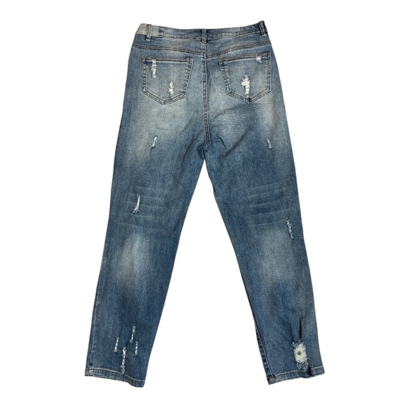 Emory Park Embroidered Cropped Jeans - Picture 4 of 11